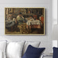 The Meal (De maaltijd), c. 1885 - Floater Framed Canvas Print