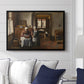 Grandmother's Feast, 1873 - Floater Framed Canvas Print