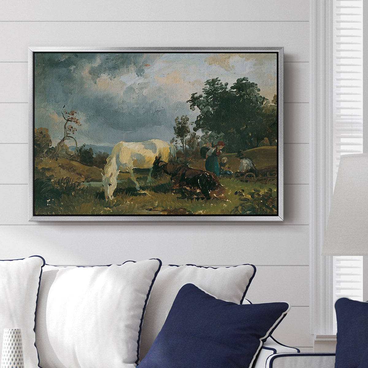 A Mold on the Heath, c. 1830 - Floater Framed Canvas Print