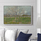 Orchard in Blossom (Plum Trees), 1888 - Floater Framed Canvas Print
