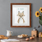 Be Brave Fox - Premium Framed Print - Distressed Barnwood Frame - Ready to Hang