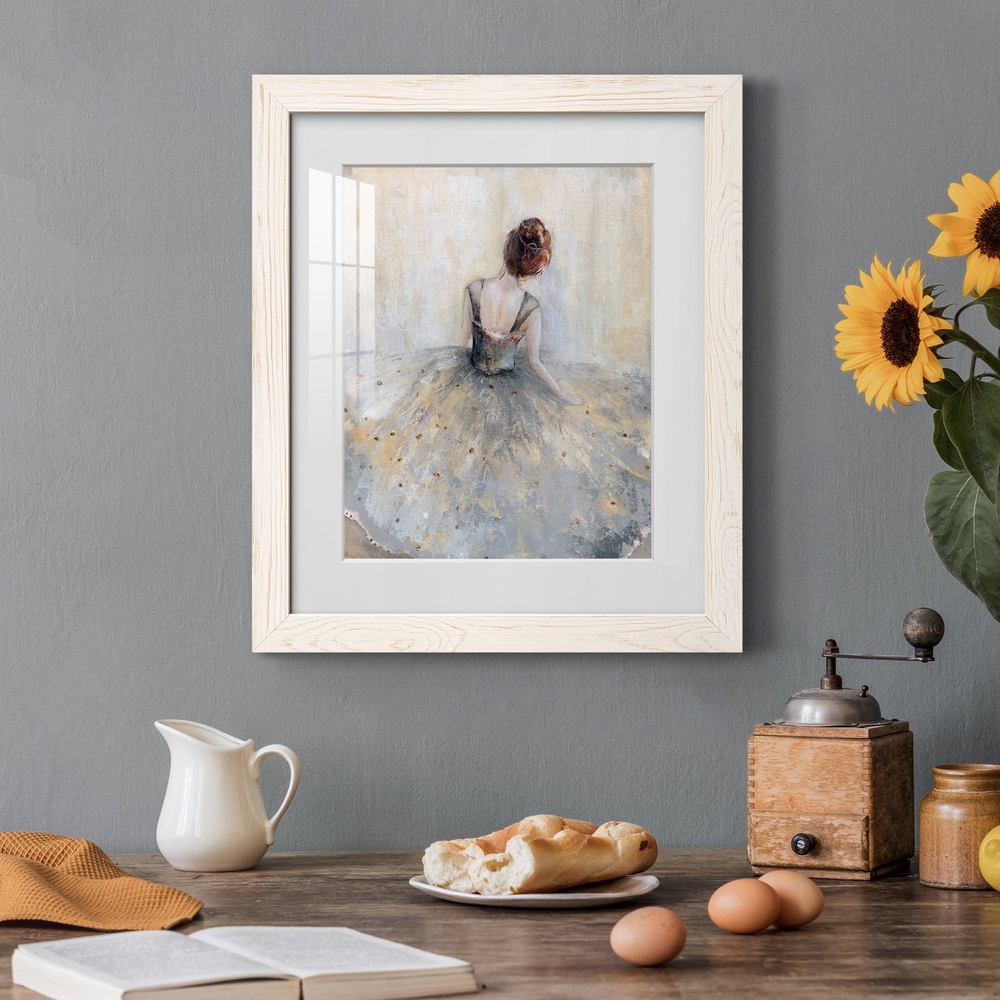 Beautiful Contemplation - Premium Framed Print - Distressed Barnwood Frame - Ready to Hang