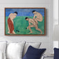 Game of Bowls, 1908 - Floater Framed Canvas Print