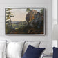 Landscape with the Balbersteine near Miesenbach, 1839 - Floater Framed Canvas Print