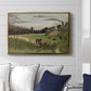 The Chair Factory at Alfortville, 1897 - Floater Framed Canvas Print