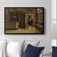 The Old Inn 'Het Loodshuis' in Antwerp, 1877 - Floater Framed Canvas Print