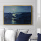 Camaret, Moonlight and Fishing Boats, 1894 - Floater Framed Canvas Print