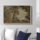 Salisbury Cathedral from the Bishop's Grounds, c. 1822-1823 - Floater Framed Canvas Print