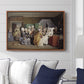 The Maternity Room (Scene from "Barselstuen"), 1845 - Floater Framed Canvas Print