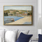 The Riverbank, Les Andelys, 1886 - Floater Framed Canvas Print