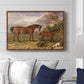Portrait of Reformer, Blucher, Tory and Crib, Property of Rowland Alston, Esq., M.P., 1835 - Floater Framed Canvas Print