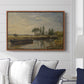Barge below Flatford Lock, c. 1810 - Floater Framed Canvas Print