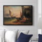Fisherman's Family from Chioggia, 1838 - Floater Framed Canvas Print