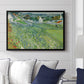 Vineyards at Auvers, 1890 - Floater Framed Canvas Print