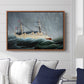 A Ship in the Storm, c. 1899 - Floater Framed Canvas Print
