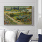 Garden at Arles, 1888 - Floater Framed Canvas Print