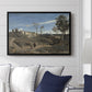 La Cervara, the Roman Campagna, c. 1830-1831 - Floater Framed Canvas Print