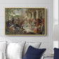 Onslaught of the Tartars, c. 1938 - Floater Framed Canvas Print