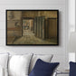 The Conversation, 1884 - Floater Framed Canvas Print