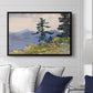 North Woods Club, Adirondacks, 1892 - Floater Framed Canvas Print