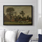 Farmhouse, c. 1865-1875 - Floater Framed Canvas Print