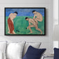 Game of Bowls, 1908 - Floater Framed Canvas Print