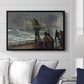The Signal of Distress, c. 1896 - Floater Framed Canvas Print