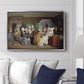 The Maternity Room (Scene from "Barselstuen"), 1845 - Floater Framed Canvas Print