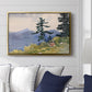North Woods Club, Adirondacks, 1892 - Floater Framed Canvas Print