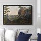 Landscape with the Balbersteine near Miesenbach, 1839 - Floater Framed Canvas Print