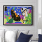 The Sorrows of the King, 1952 - Floater Framed Canvas Print