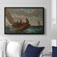Breezing Up (A Fair Wind), 1873-1876 - Floater Framed Canvas Print
