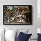 The Sacrifice of Noah (Sistine Chapel), 1509 - Floater Framed Canvas Print