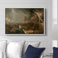 The Course of Empire: Destruction, 1836 - Floater Framed Canvas Print