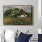 Farmhouse with Meadow Flowers, 1909 - Floater Framed Canvas Print