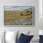 Enclosed Field with Ploughman, 1889 - Floater Framed Canvas Print