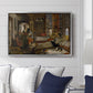 The Harem, 1876 - Floater Framed Canvas Print