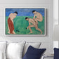 Game of Bowls, 1908 - Floater Framed Canvas Print