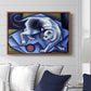 Cat Playing with a Ball, 1945-1950 - Floater Framed Canvas Print