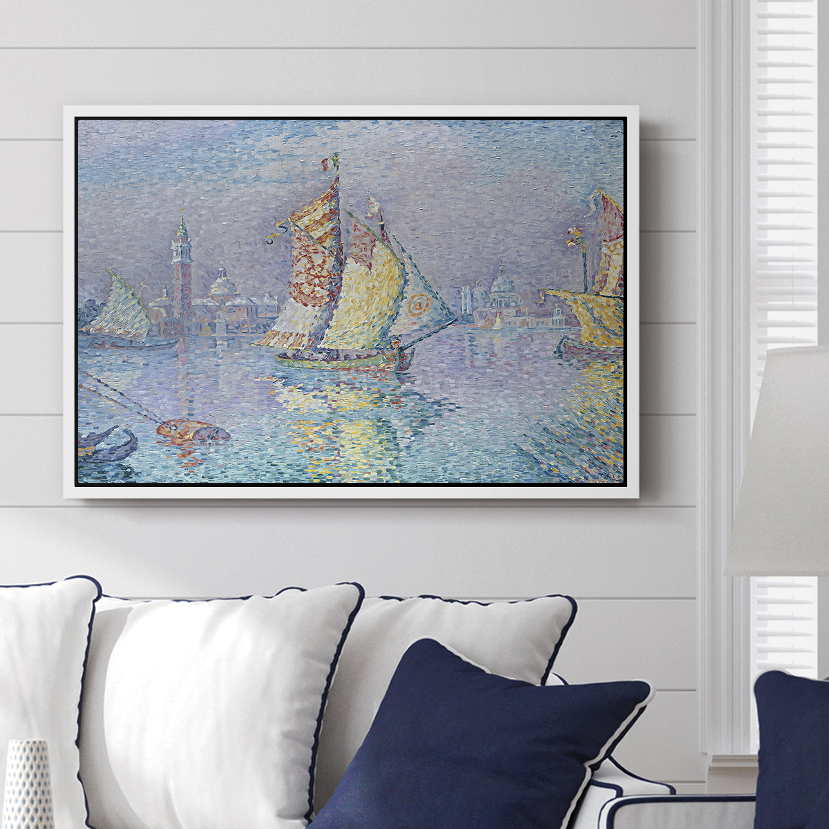 Venice, the Yellow Sail, 1904 - Floater Framed Canvas Print