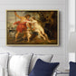 Venus and Adonis, c. 1635 - Floater Framed Canvas Print