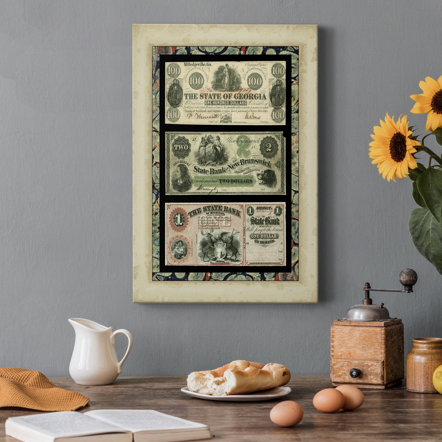 Money, Money, Money I - Canvas Art Print