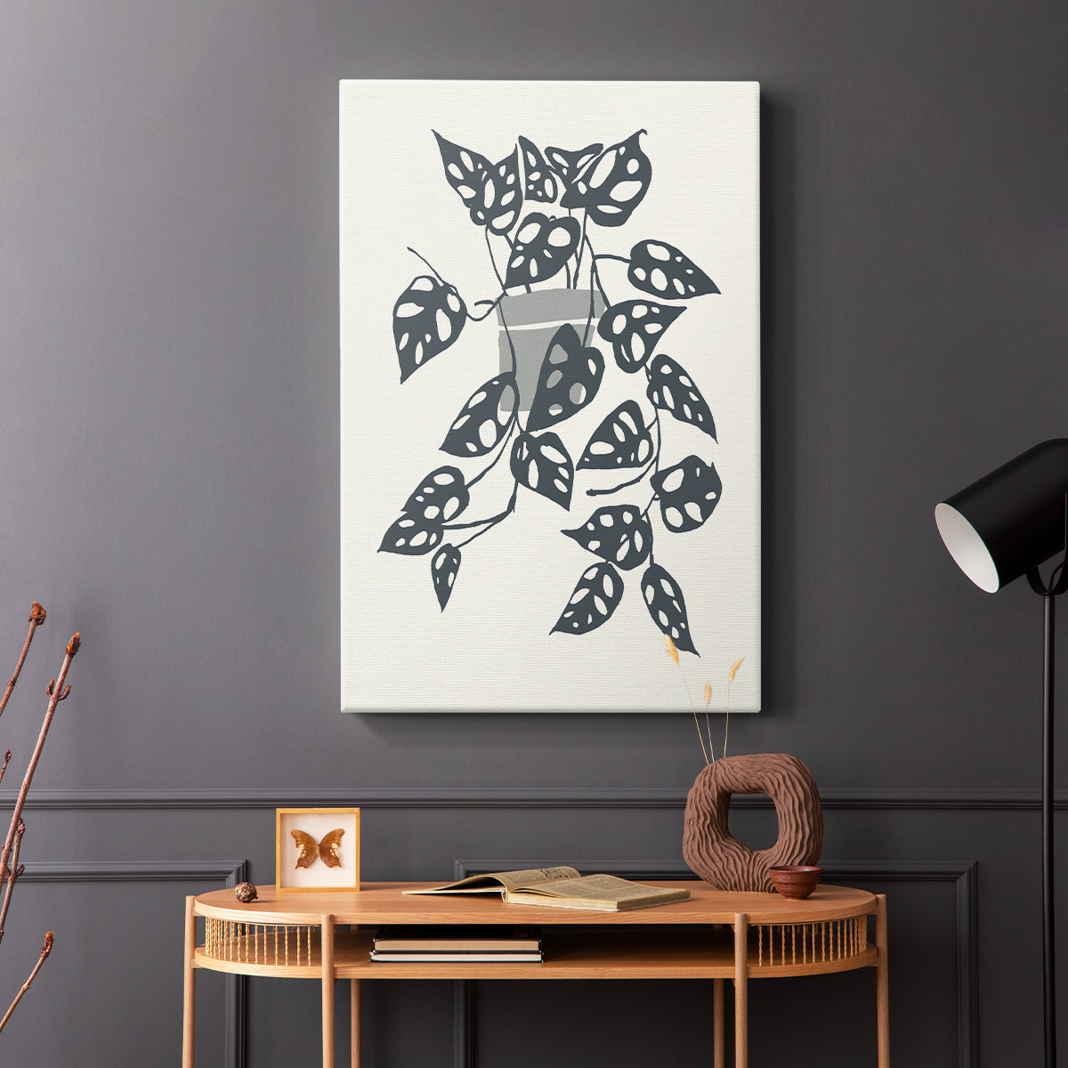 Growing Leaves II - Canvas Art Print