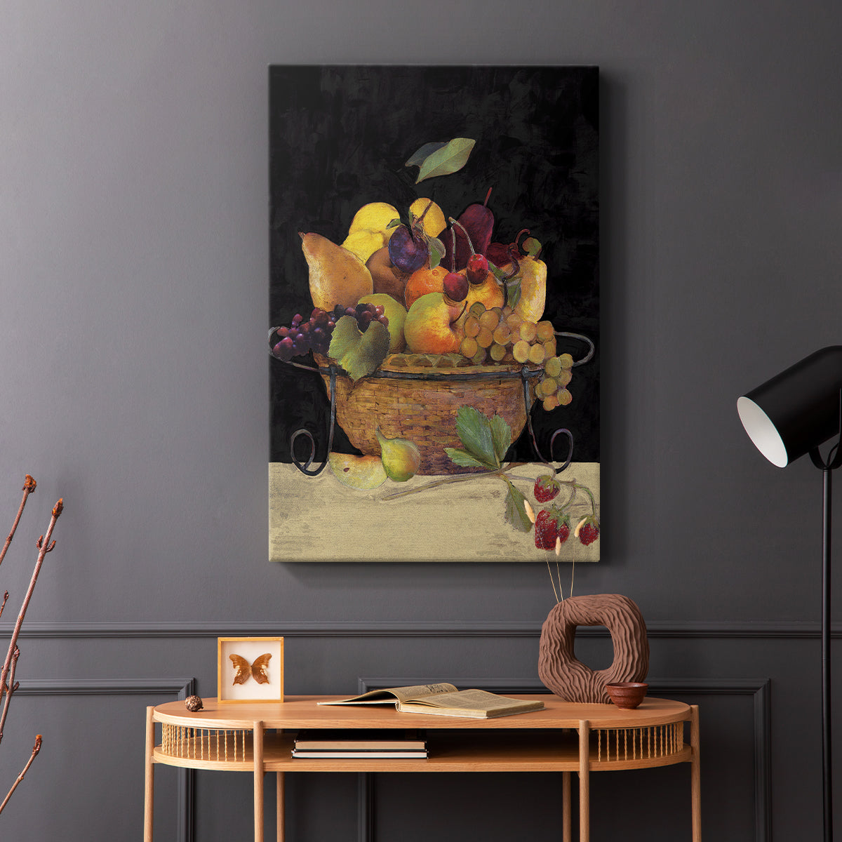 Fruit Basket II Revisit - Canvas Art Print