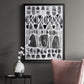 Grey Arches III - Modern Framed Canvas Print