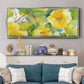 Citrus Hibiscus II - Floater Framed Canvas Print