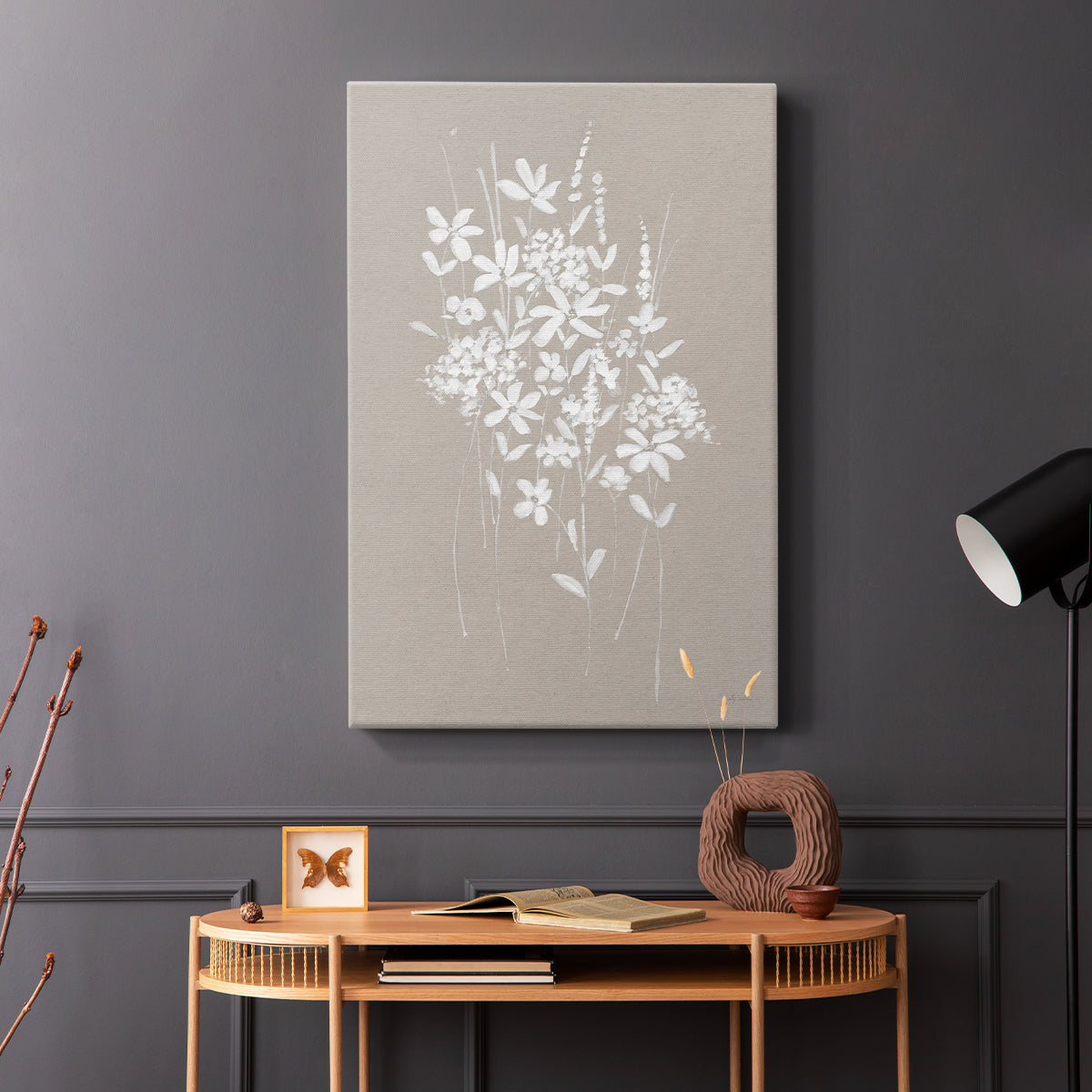 Delicate Botanicals I - Canvas Art Print