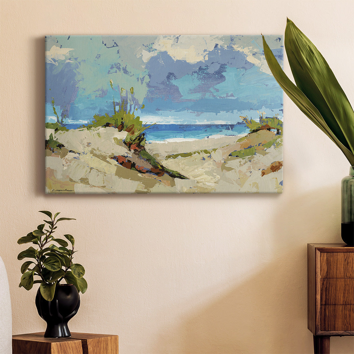 Dunes II Premium Gallery Wrapped Canvas - Ready to Hang