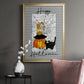 Happy Halloween Pumpkin - Modern Framed Canvas Print