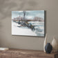 Winter Stream Watercolor II - Canvas Art Print